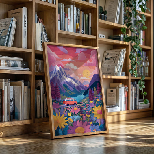 Journey Through Blooming Horizons