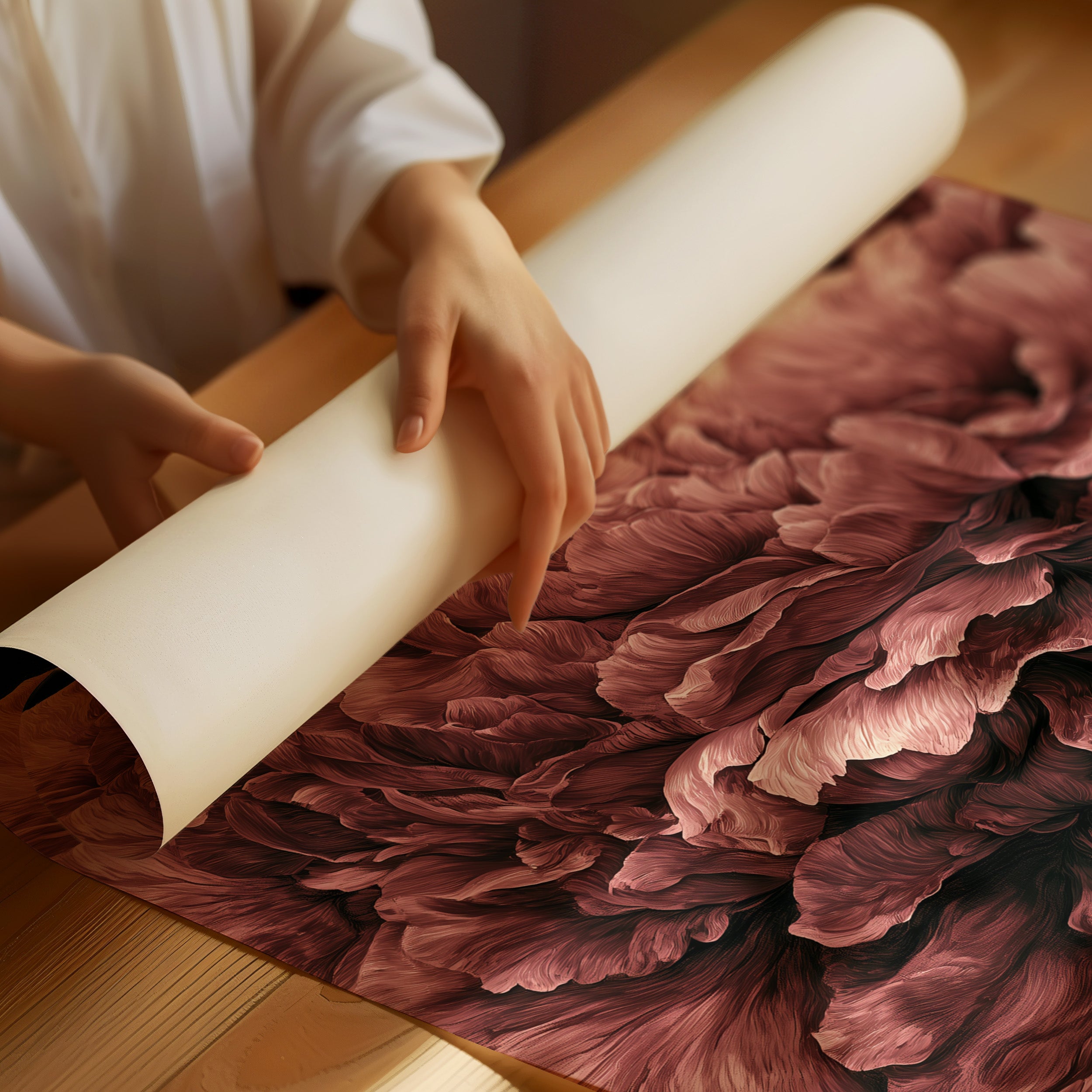 Peony Hides a Leopard