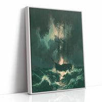 Emerald Storm at Sea