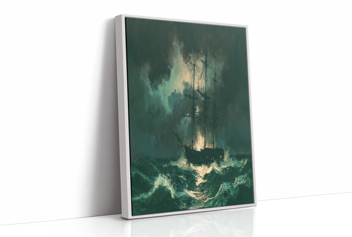 Emerald Storm at Sea