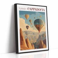 Dawn Drifts Over Cappadocia