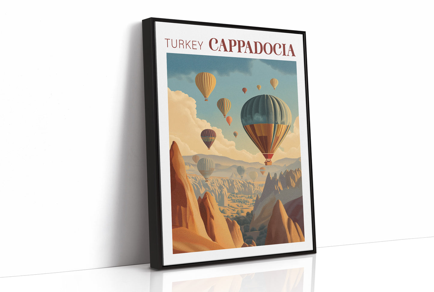 Dawn Drifts Over Cappadocia