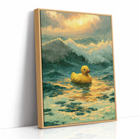 Duck Aglow at Sea