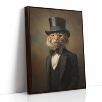 The Dapper Feline Connoisseur