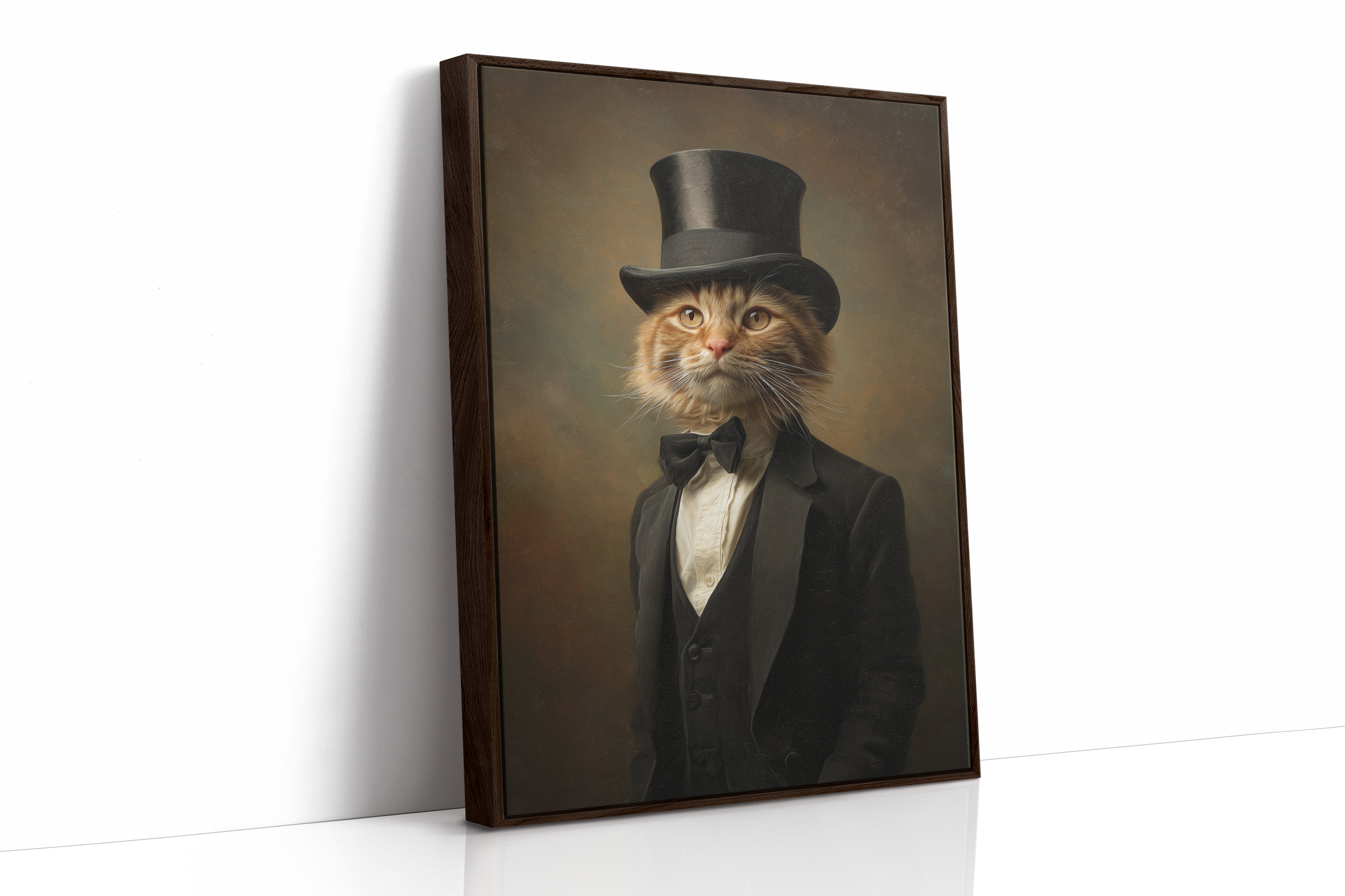 The Dapper Feline Connoisseur