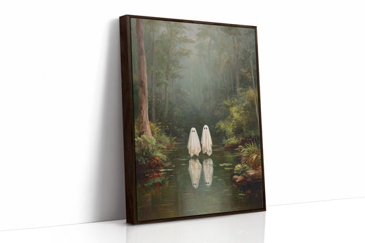 Ethereal Spirits in Misty Waters