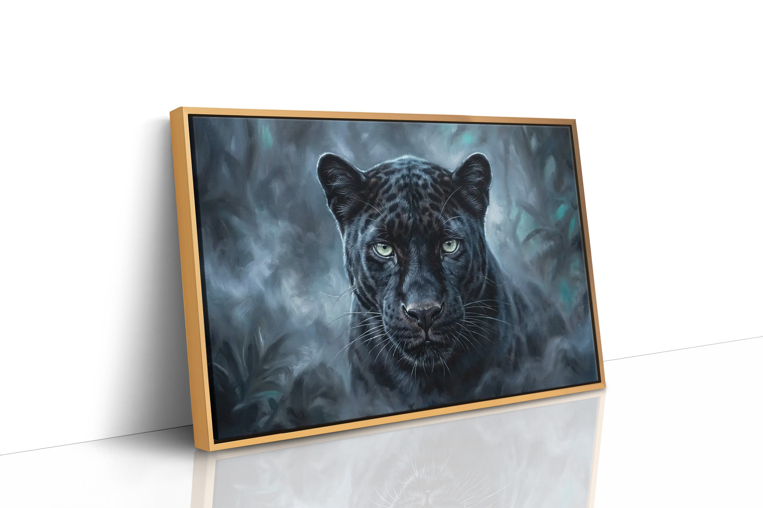 Panther Eyes in the Dark