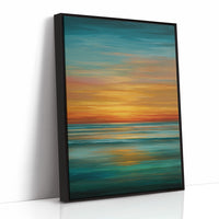 Coastal Horizons Meet Golden Hour