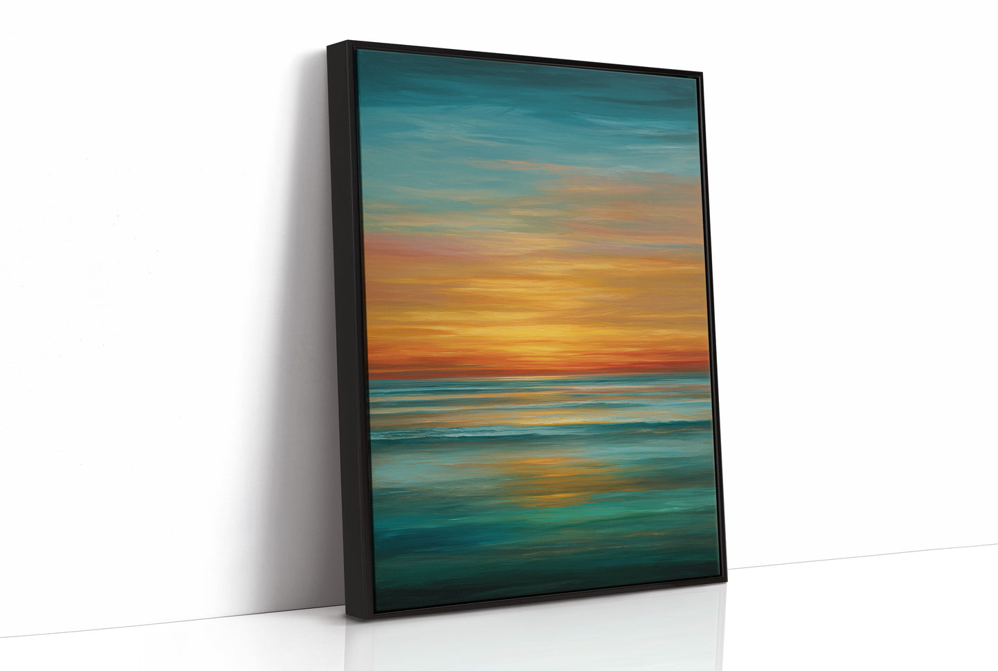 Coastal Horizons Meet Golden Hour