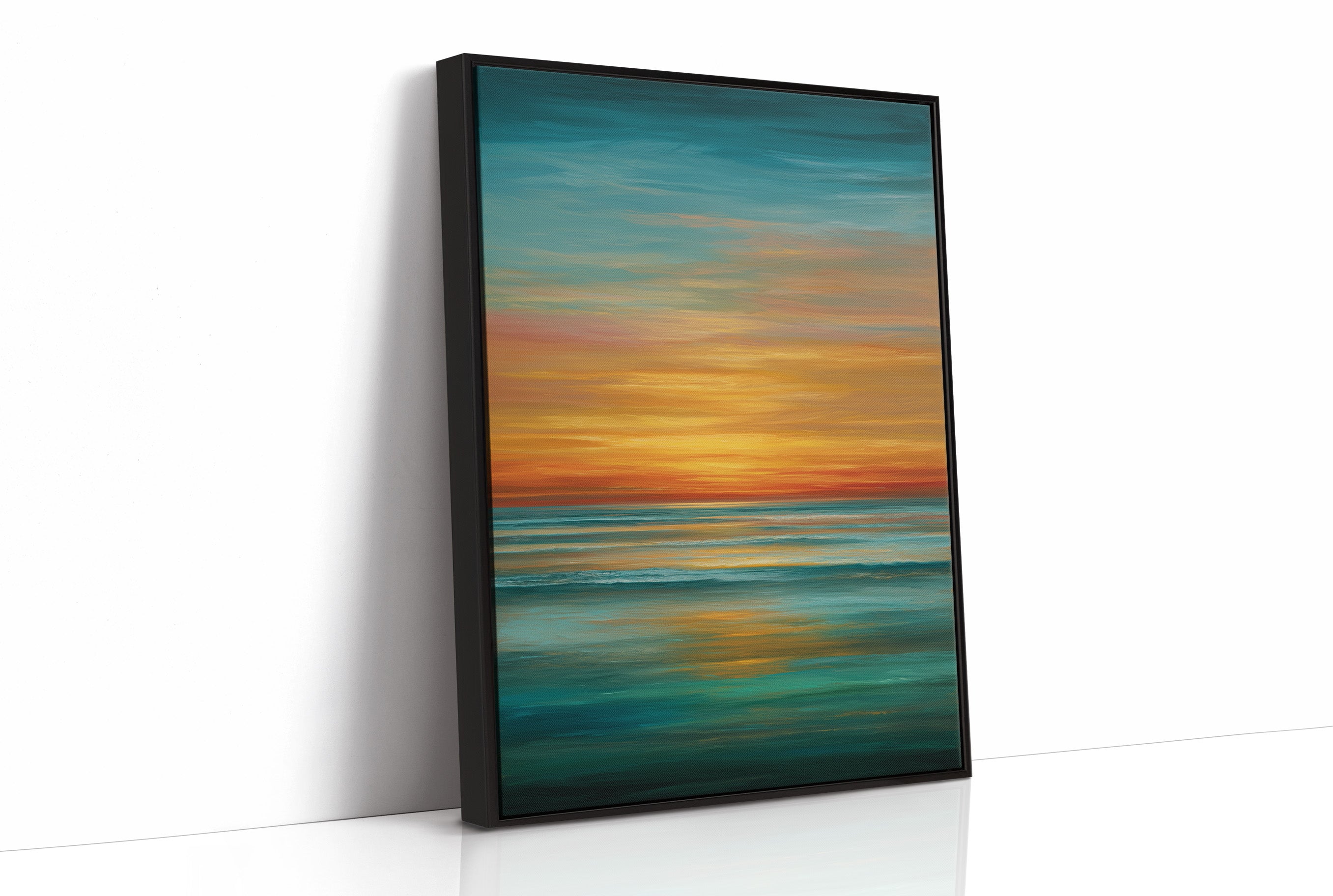 Coastal Horizons Meet Golden Hour