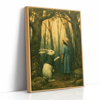 Girl Meets the White Rabbit