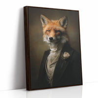 Regal Fox in Formal Attire