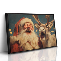Laughter Shared Between North Pole Friends
