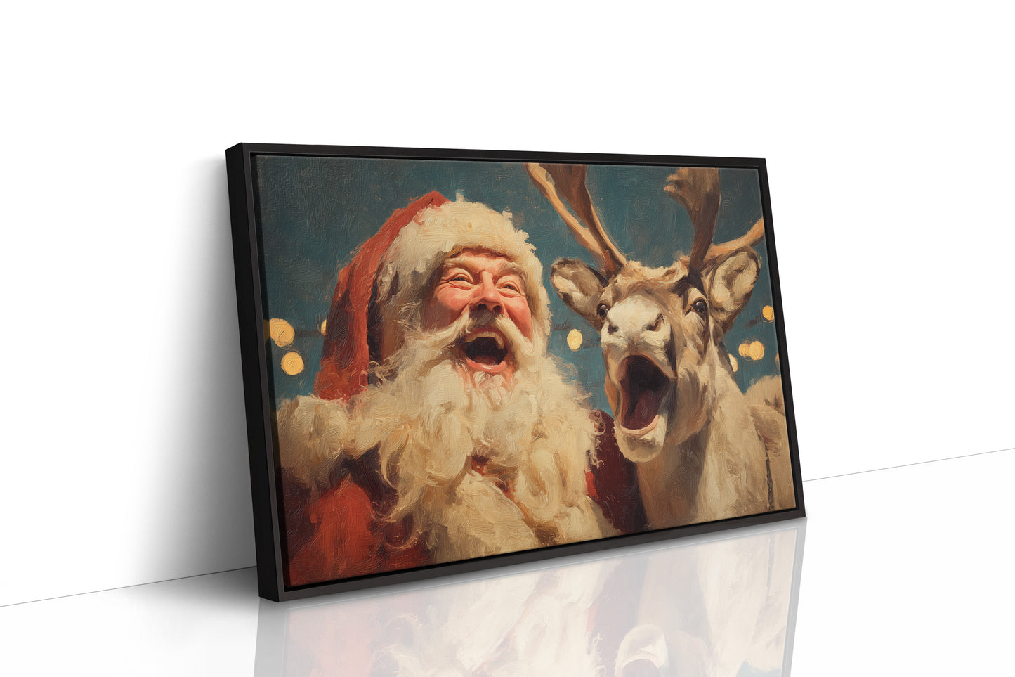 Laughter Shared Between North Pole Friends