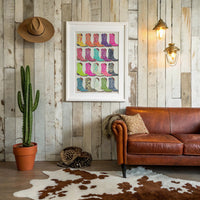Rainbow Boots Paint Desert Stories