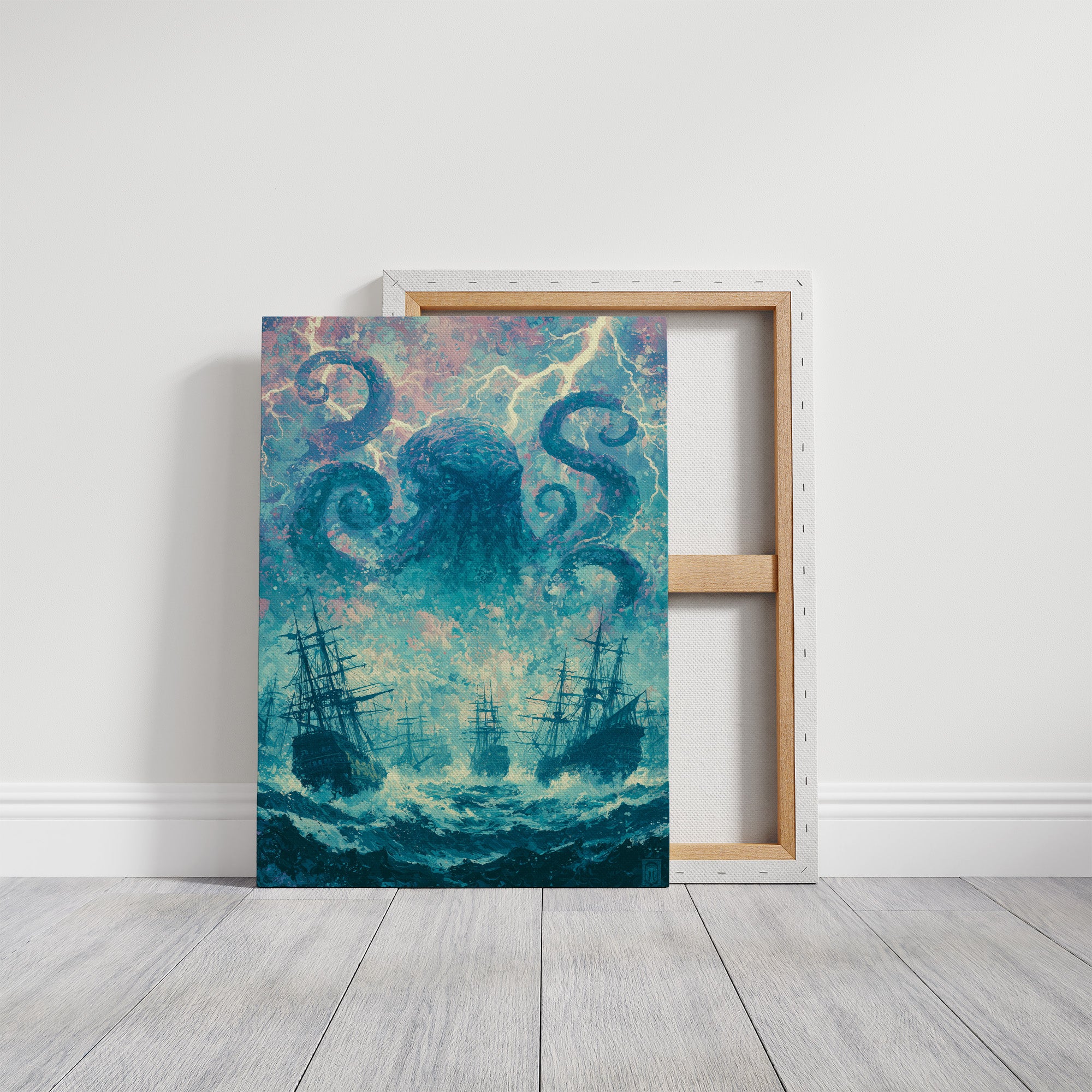 Kraken's Wrath Over the Fleet