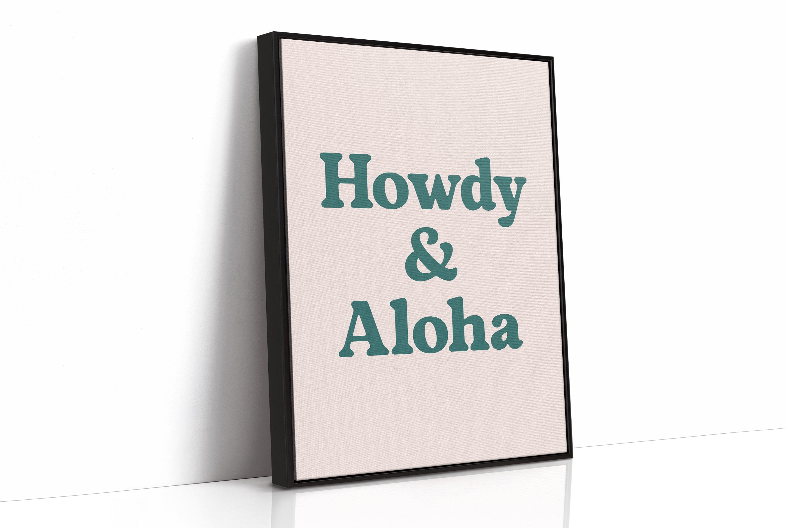 Howdy and Aloha