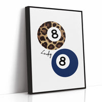 Lucky Eight in Leopard