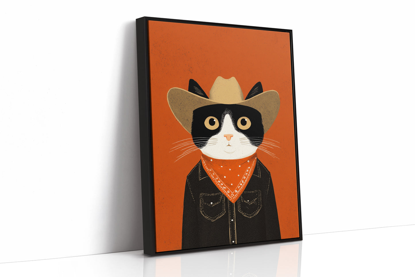 Bold Little Bandit Cat