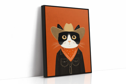 Bold Little Bandit Cat
