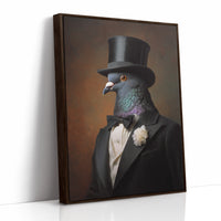Dapper Feathers and Timeless Elegance