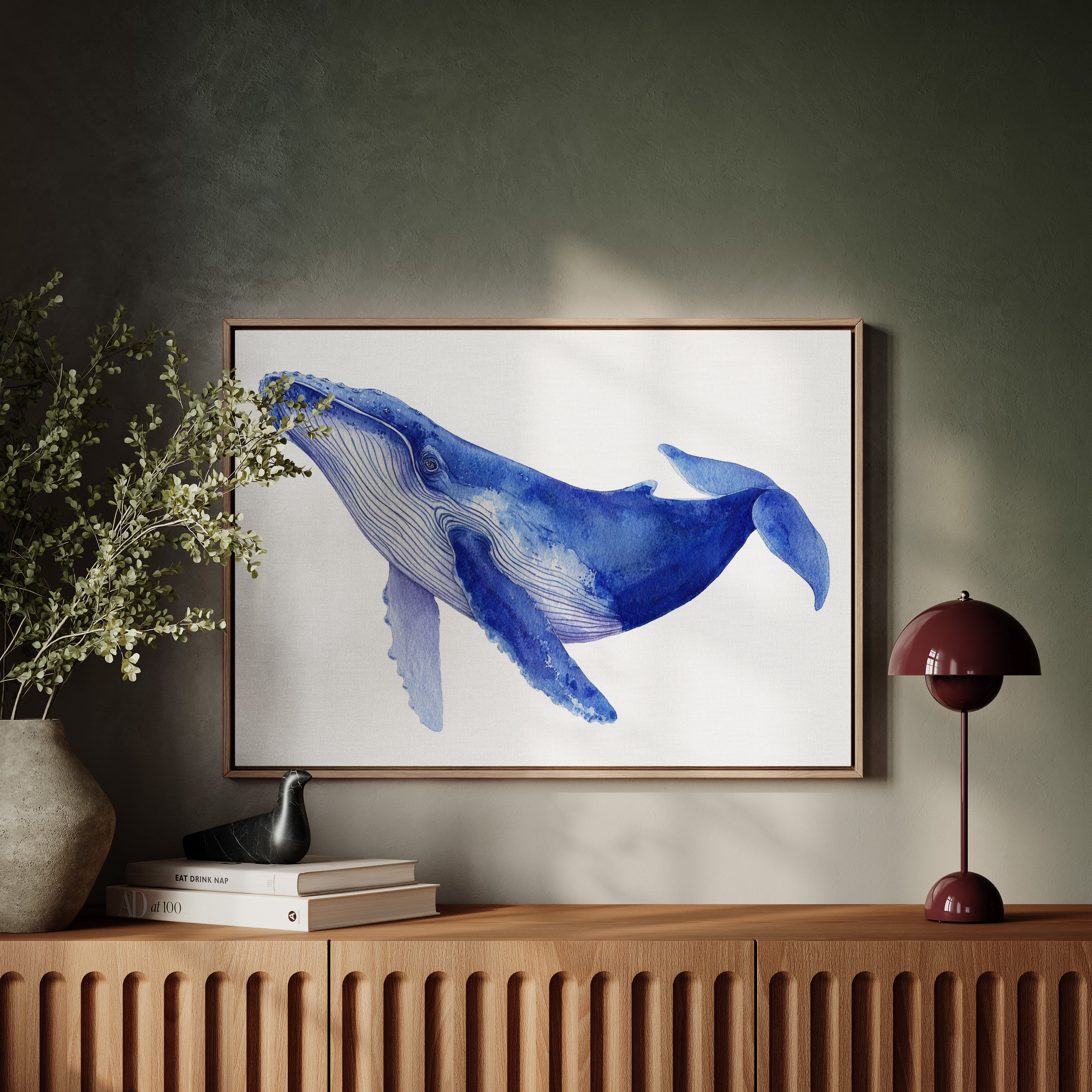 Ocean Giants Paint Their Stories Blue