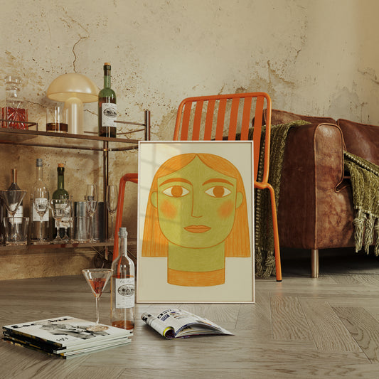 Citrus Dreams In Olive Light