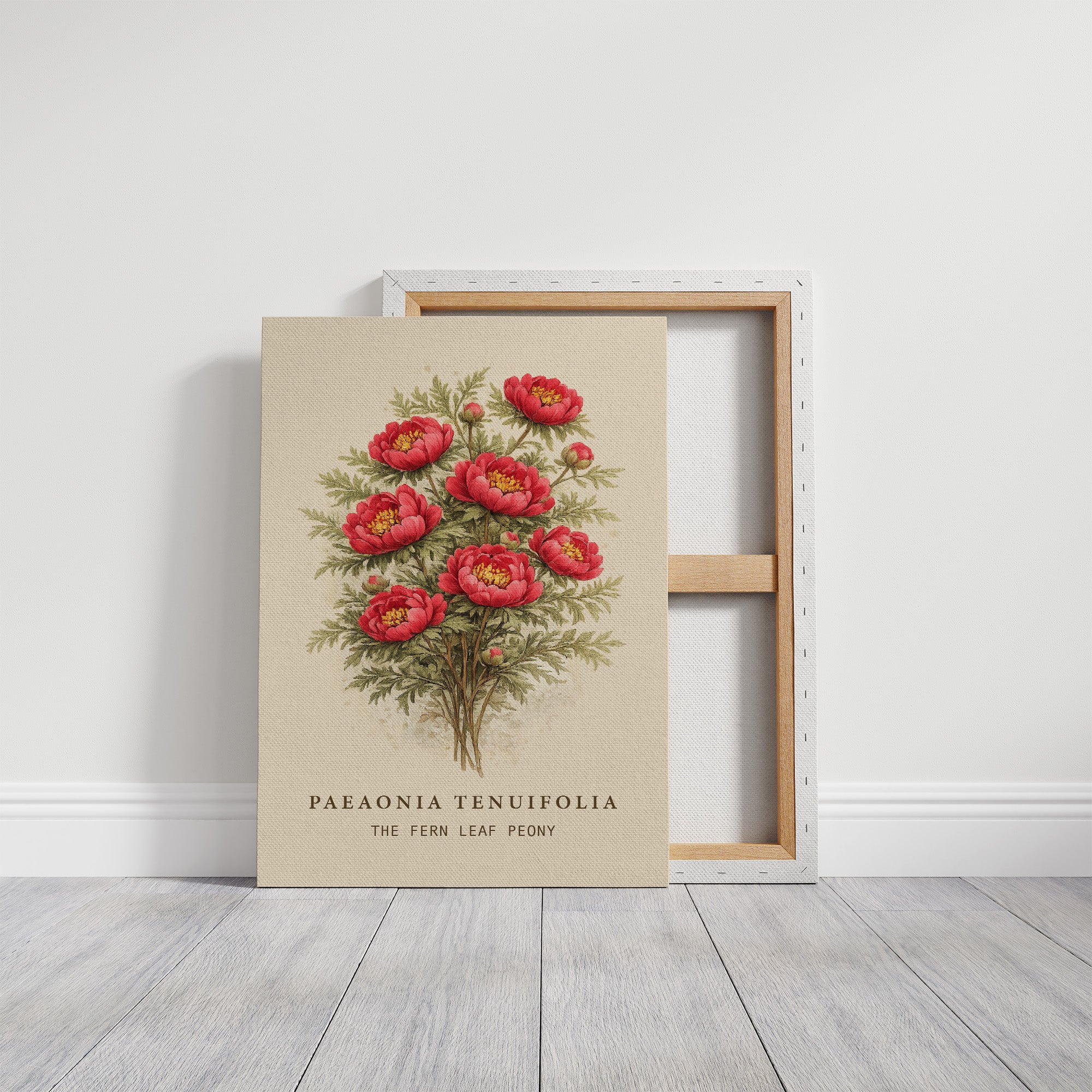 Crimson Nobility: Botanical Heritage Preserved