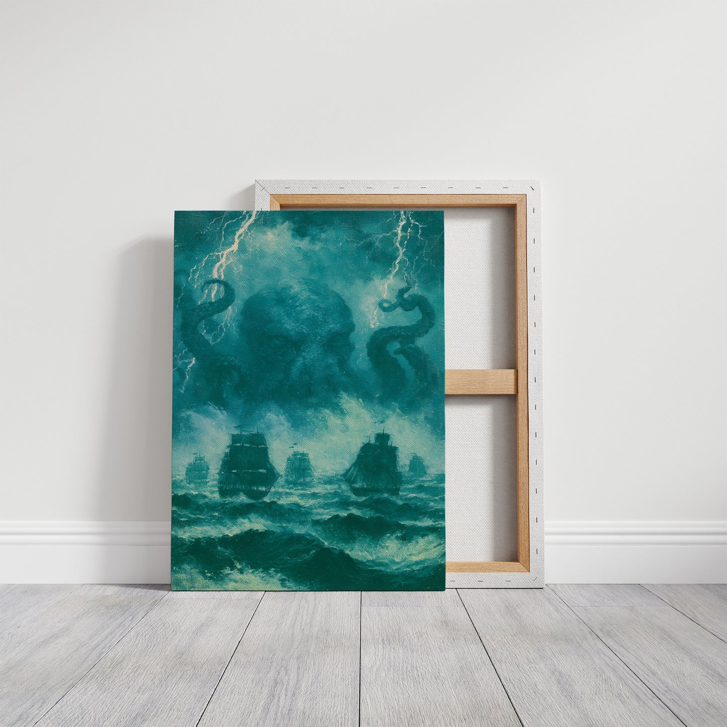 Deep Sea Titan in Emerald Storm