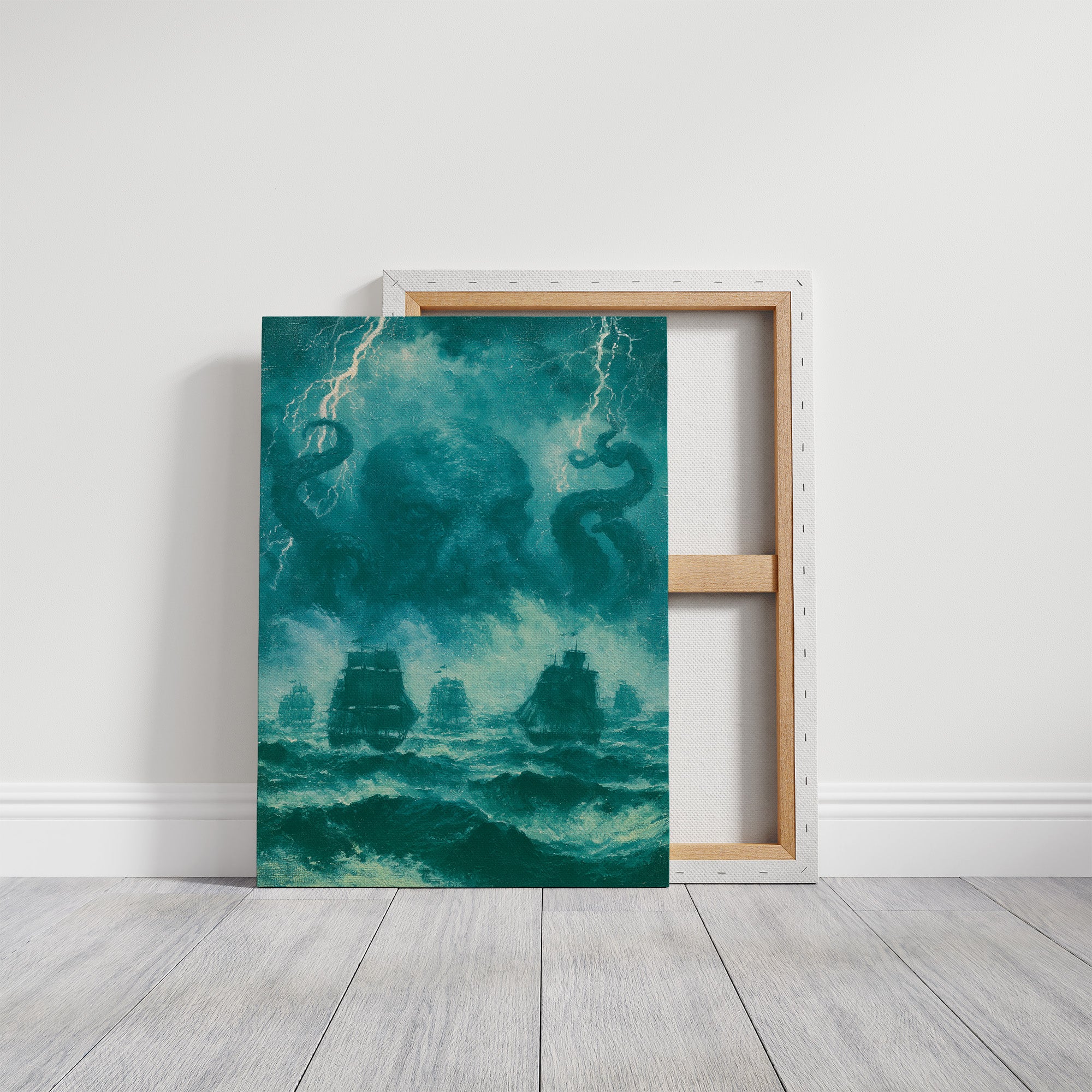 Deep Sea Titan in Emerald Storm