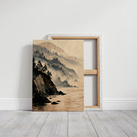 Coastline in Marquetry
