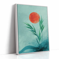 Bamboo Bows To Coral Sun