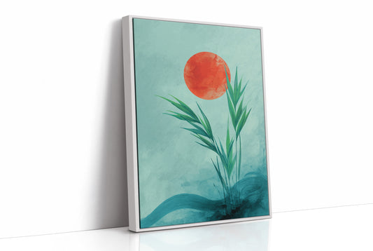 Bamboo Bows To Coral Sun