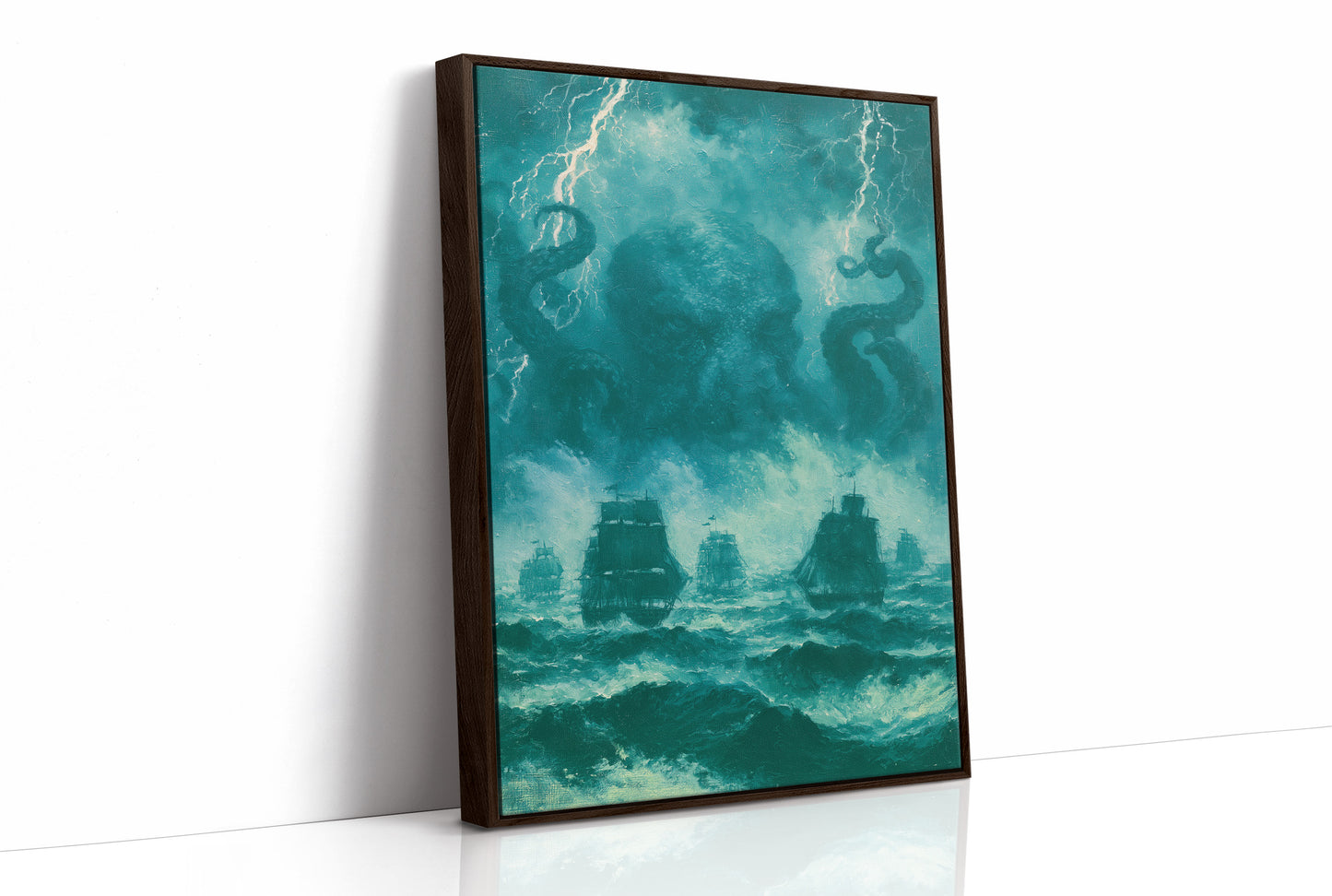 Deep Sea Titan in Emerald Storm