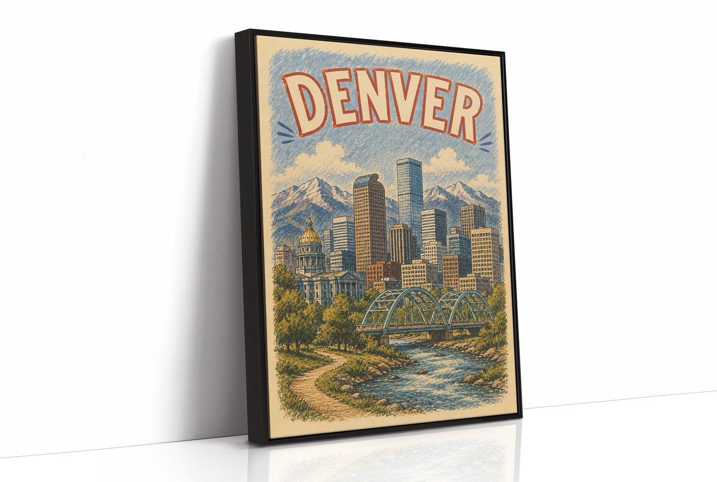 Denver, Mile High Skyline