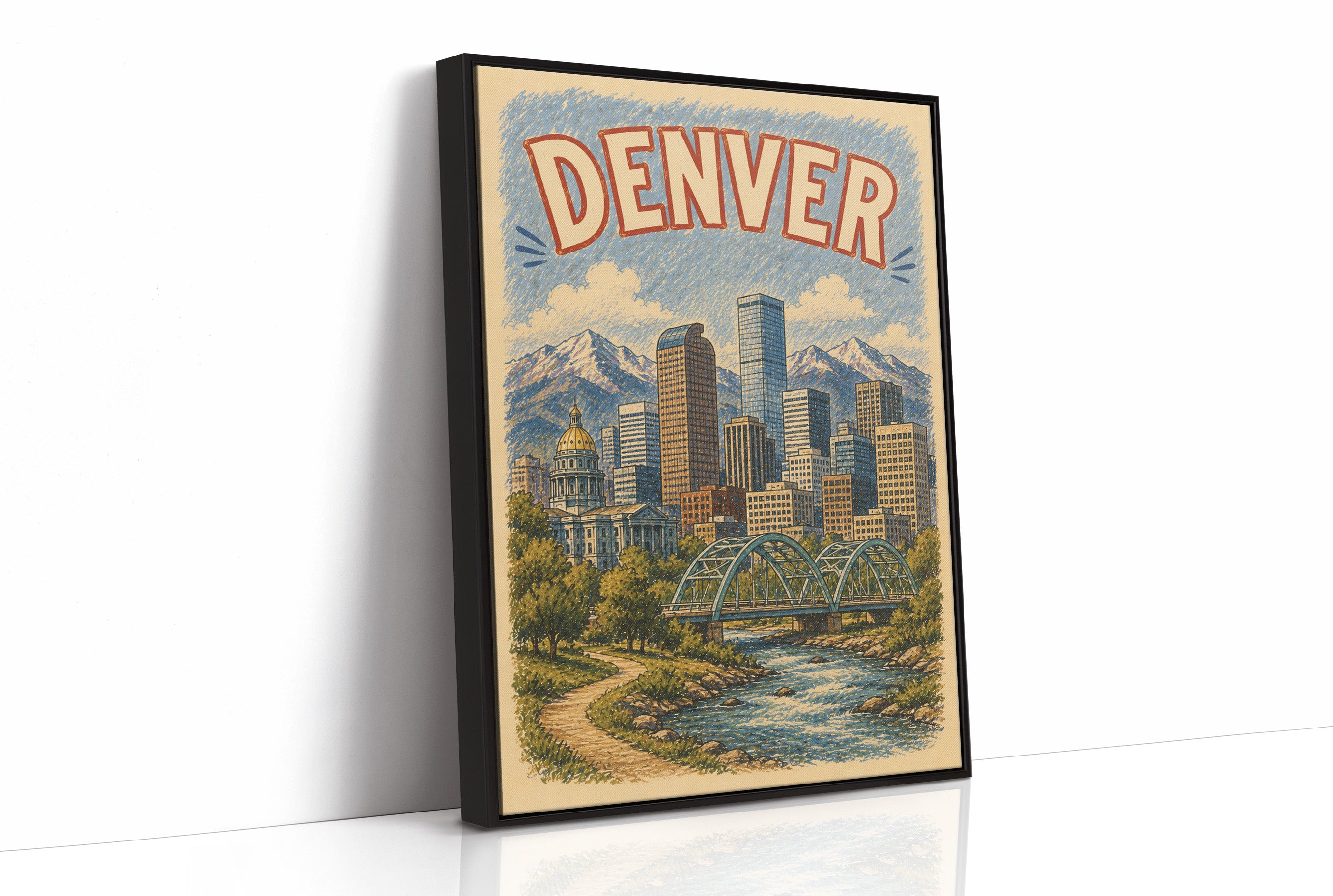 Denver, Mile High Skyline