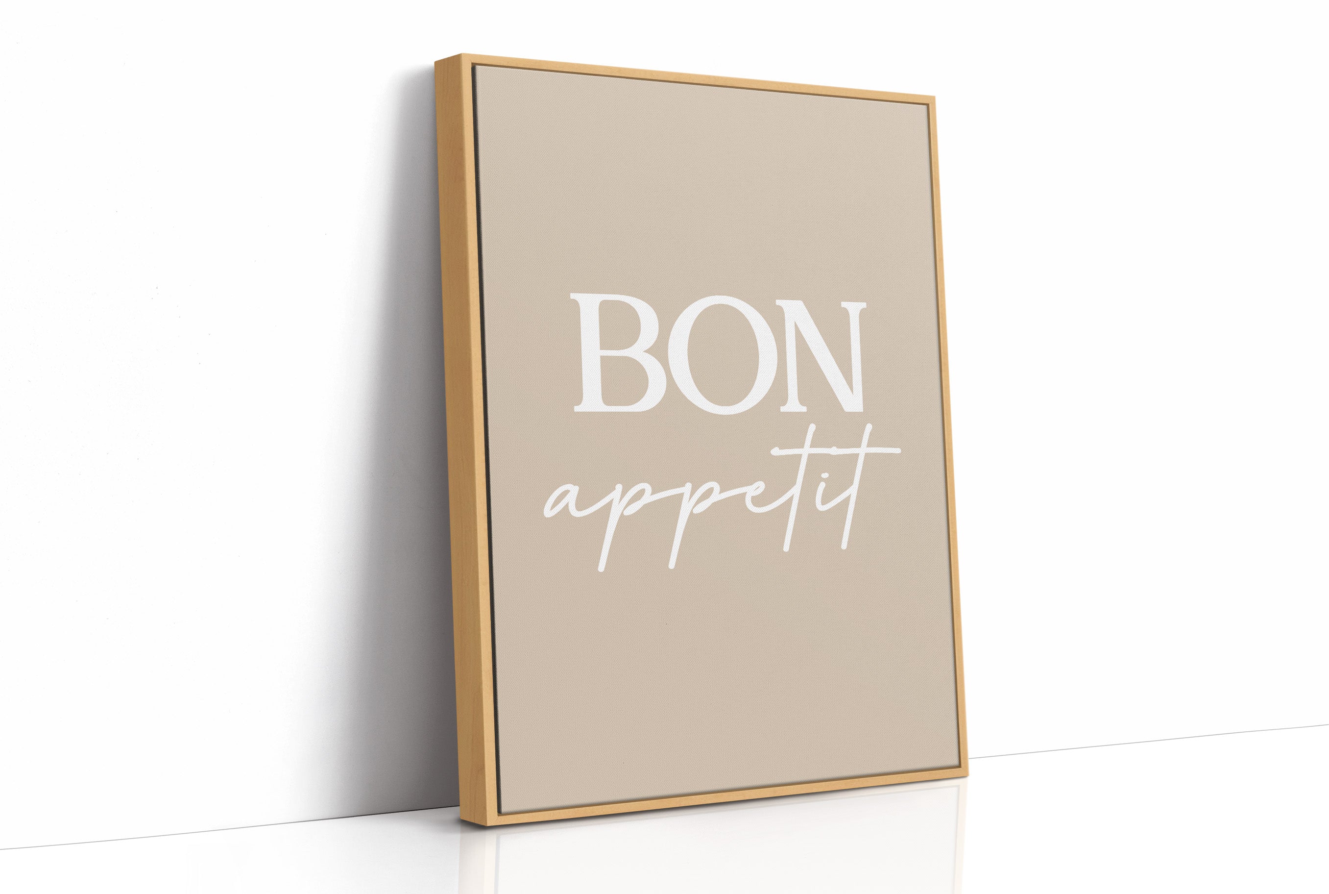 Bon Appetit Kitchen Quote