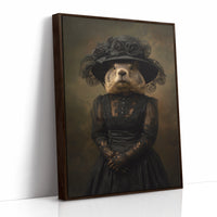 Elegant Rodent in Victorian Attire
