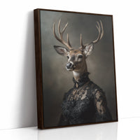 Regal Stag in Elegant Attire