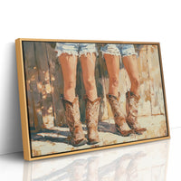 Summer Legs, Western Boots