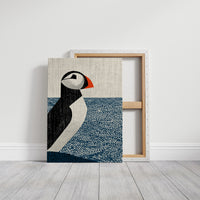 Puffin on the Horizon Line