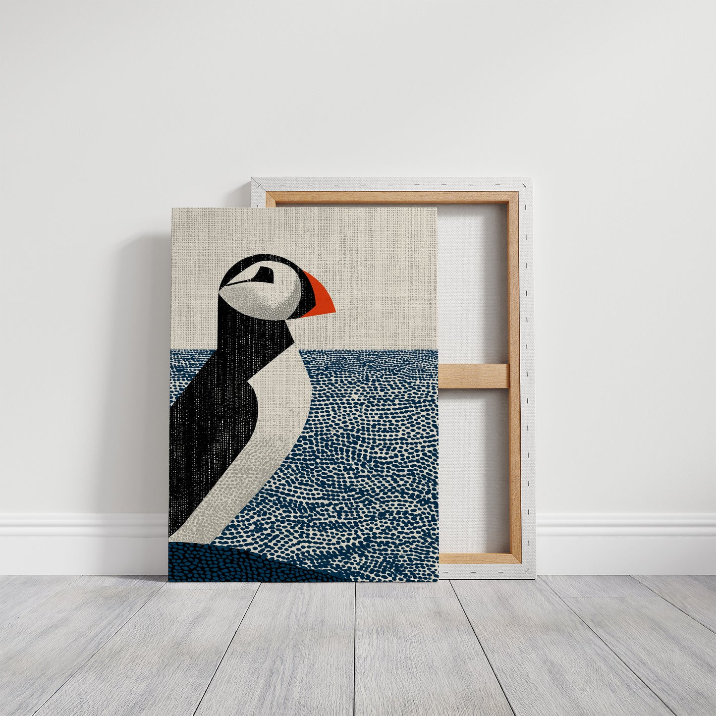 Puffin on the Horizon Line