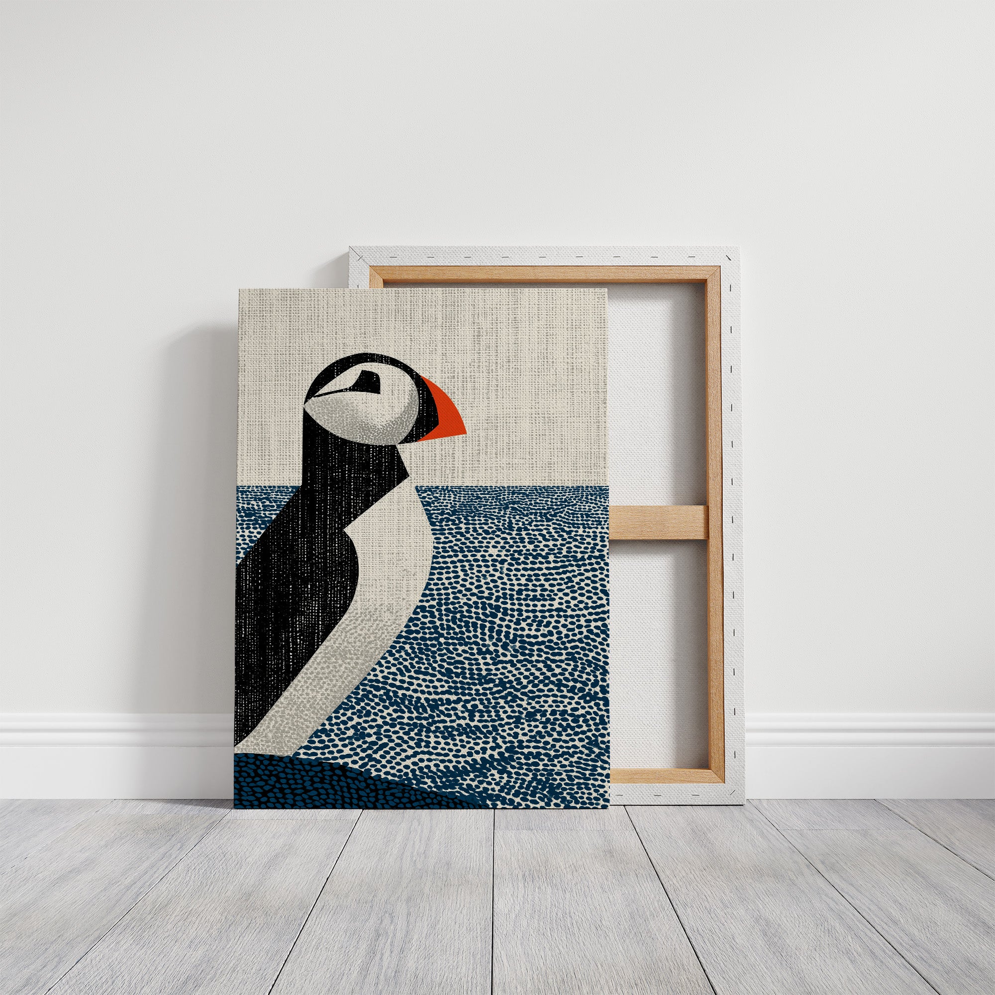 Puffin on the Horizon Line