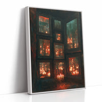 Infinite Candlelit Reflections