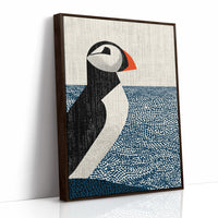 Puffin on the Horizon Line