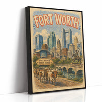 Fort Worth, Stockyards Skyline