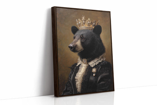 Regal Majesty in Woodland Silence