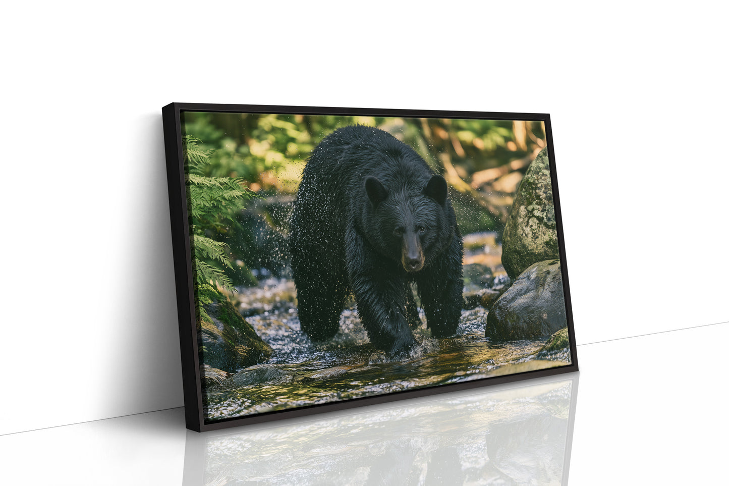 Black Bear at the Water's Edge