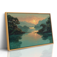 Sunset on Still Water