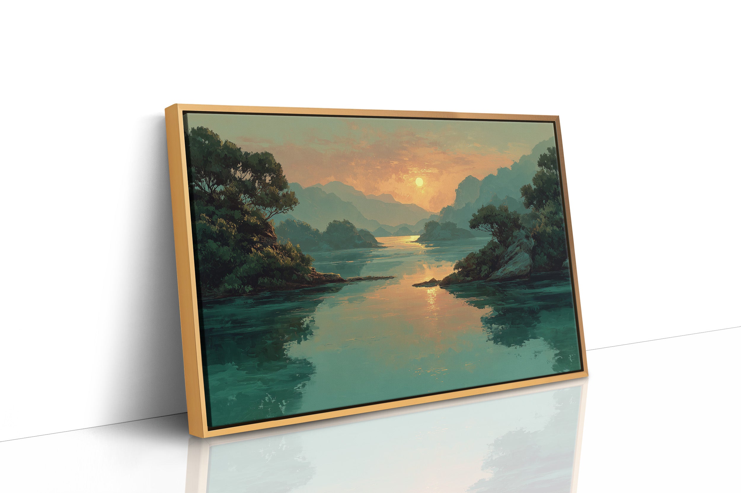 Sunset on Still Water